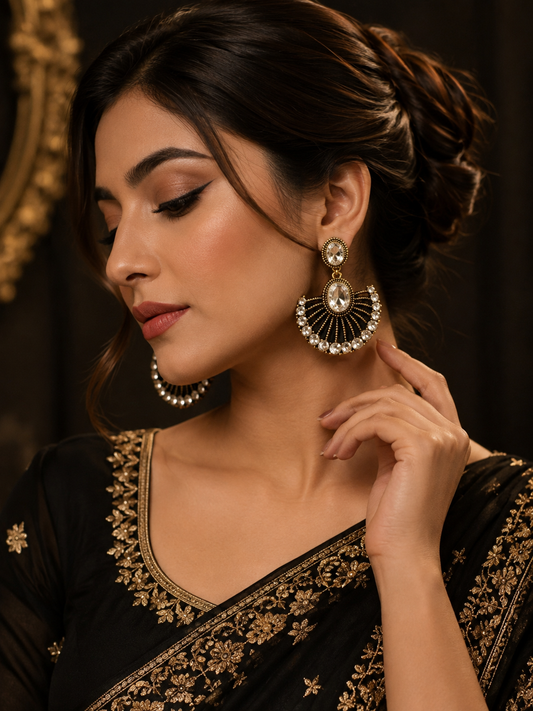 Luxury Crystal Chandelier Earrings